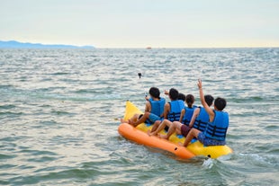 Banana Boat Ride in Boracay Island