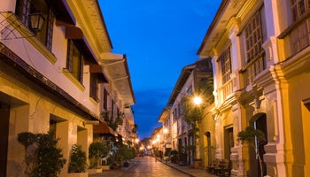 Calle Crisologo street in Vigan City, Ilocos Sur Province