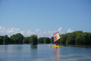 Experience cruise in a Vinta at Sta Cruz Lagoon