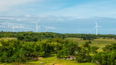The scenic views of San Lorenzo Wind Farm during this tour on Guimaras Island