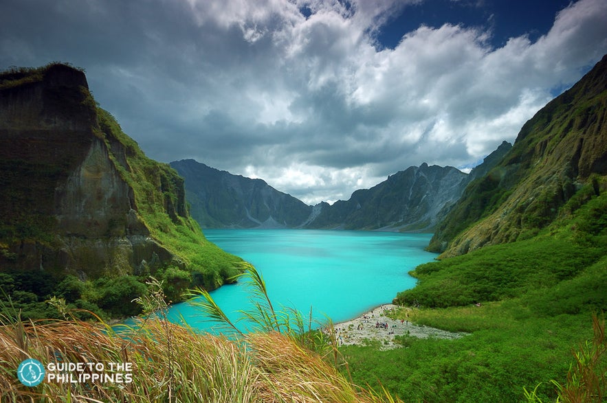Mount Pinatubo crate lake Mount Pinatubo crate lake