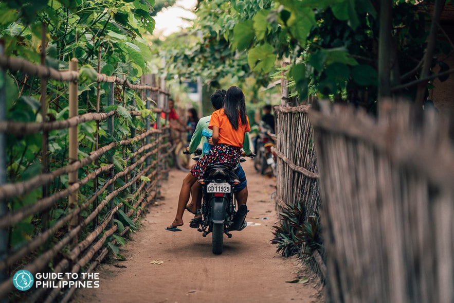 Habal-Habal, a local transportation in the Philippines Habal-Habal, a local transportation in the Philippines