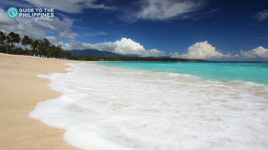 Dahican Beach in Mati, Davao Oriental, Philippines Dahican Beach in Mati, Davao Oriental, Philippines