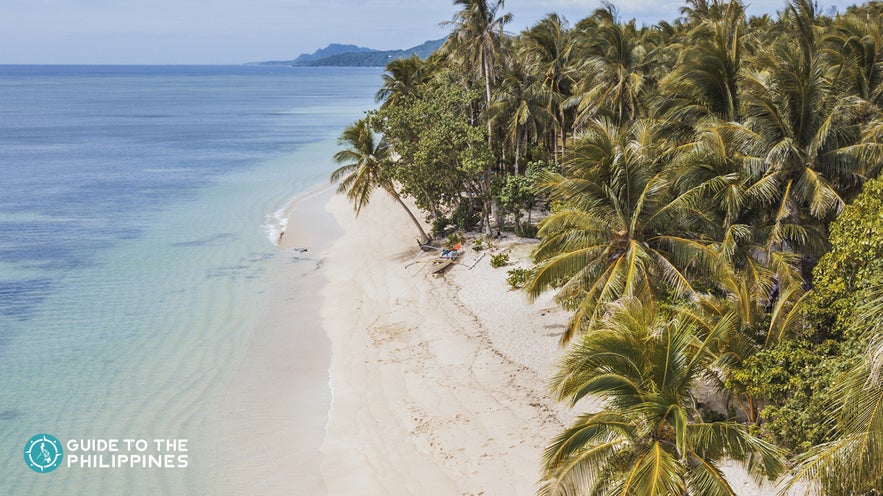 Alegria Beach in Siargao Island, Philippines Alegria Beach in Siargao Island, Philippines