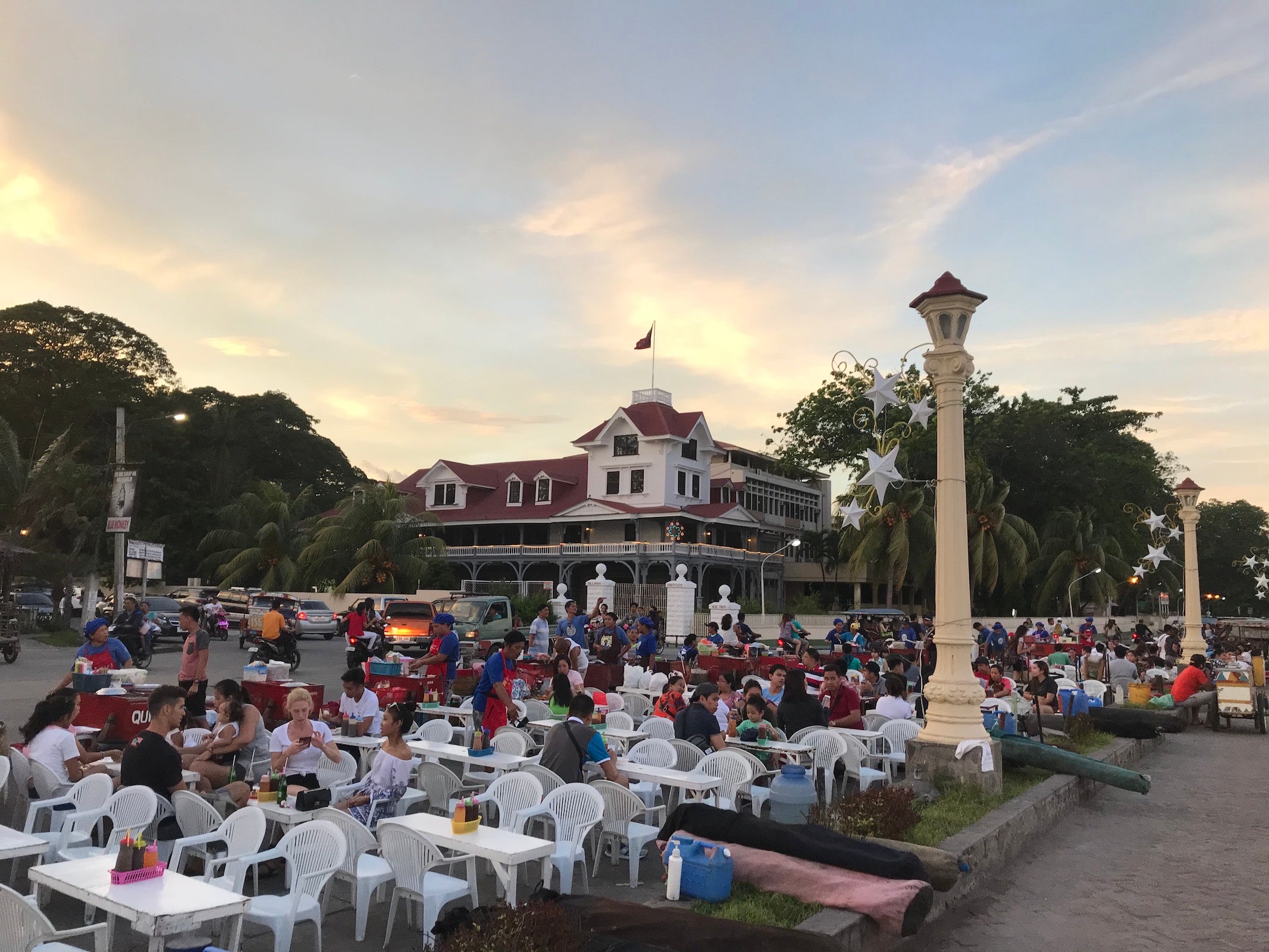 Seating Area at Silliman University Campus