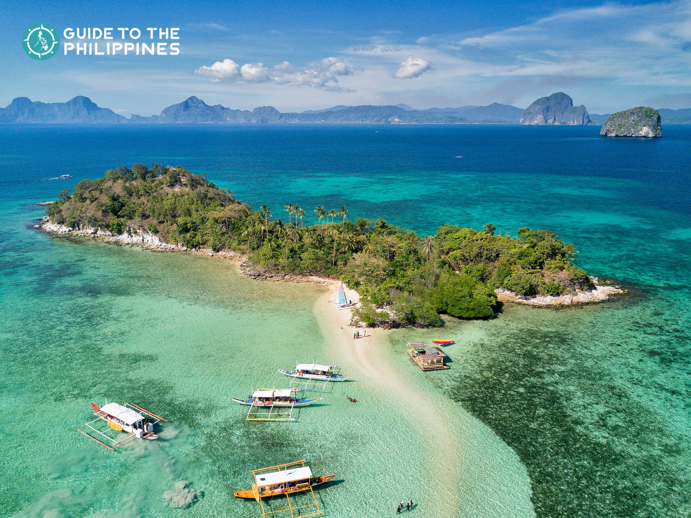 Snake Island in El Nido, Palawan, Philippines