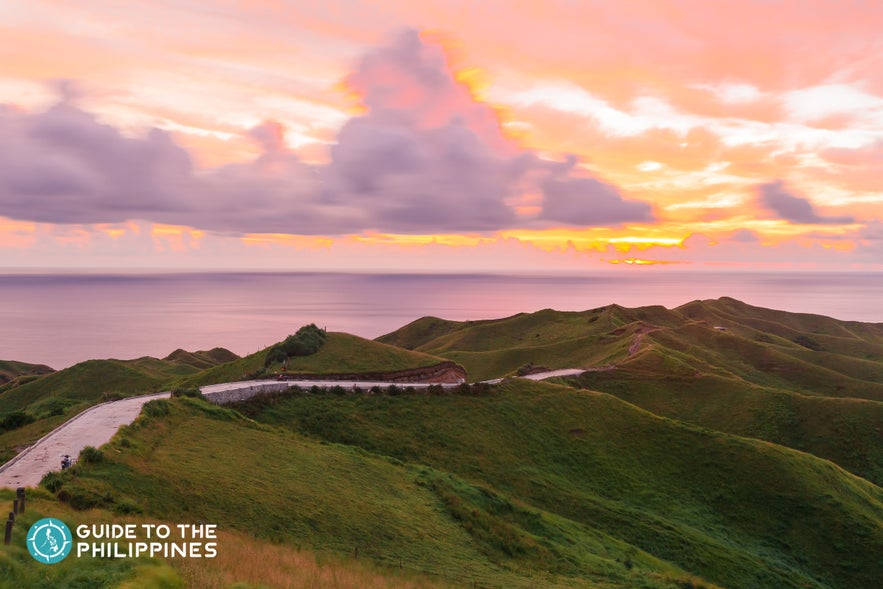 Sunset at Batanes in the Philippines Sunset at Batanes in the Philippines