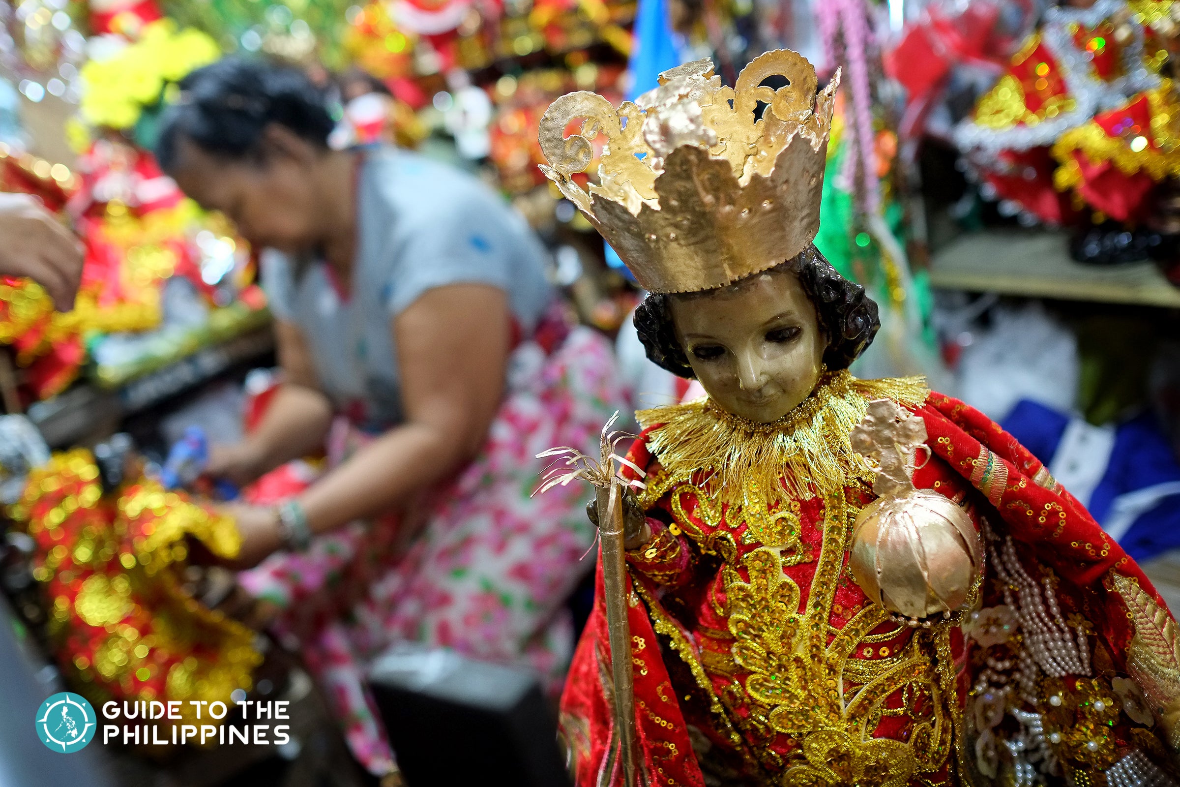 Santo Nino de Cebu or Statue of the baby Jesus