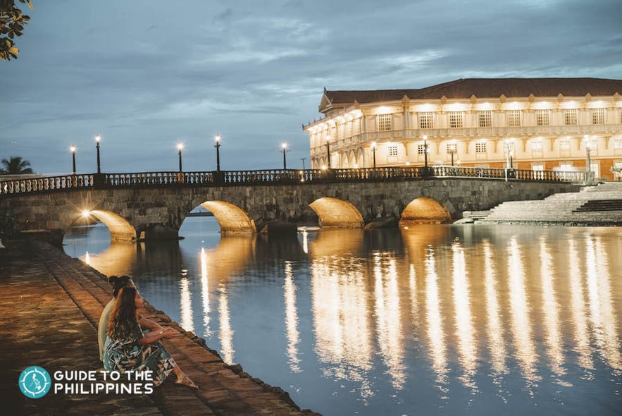 The splendor of Bataan's Las Casas Filipinas de Acuzar at night The splendor of Bataan's Las Casas Filipinas de Acuzar at night