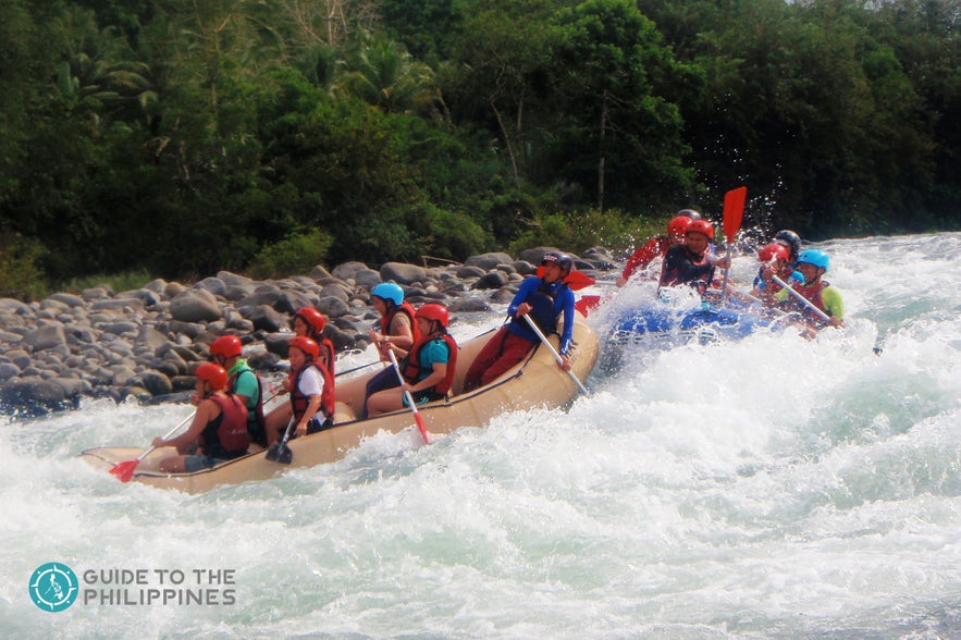 Whitewater rafting in Cagayan de Oro City Whitewater rafting in Cagayan de Oro City