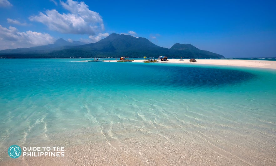Famouse White Island in Camiguin Island, Philippines Famouse White Island in Camiguin Island, Philippines