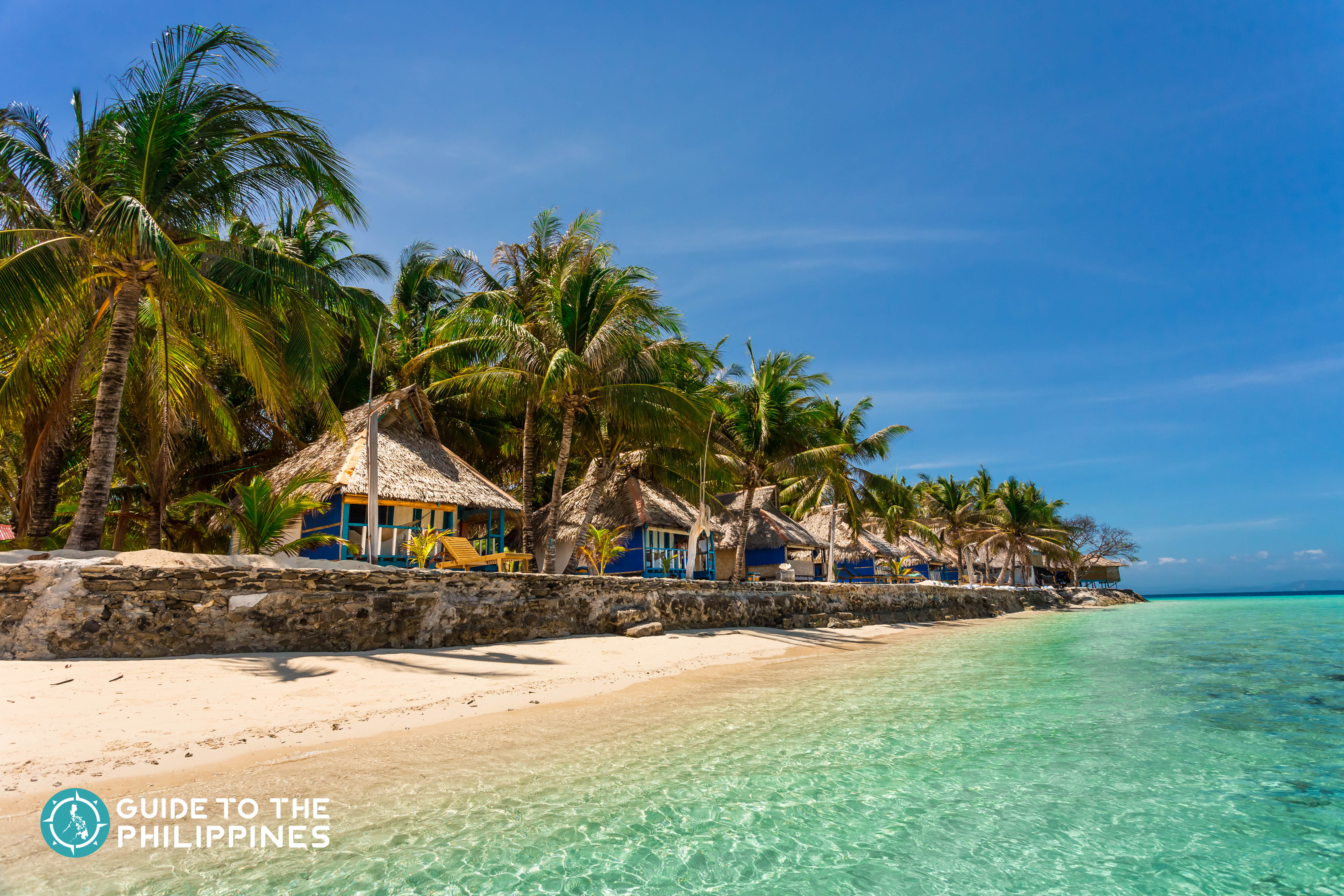Beachfront resort in El Nido, Palawan