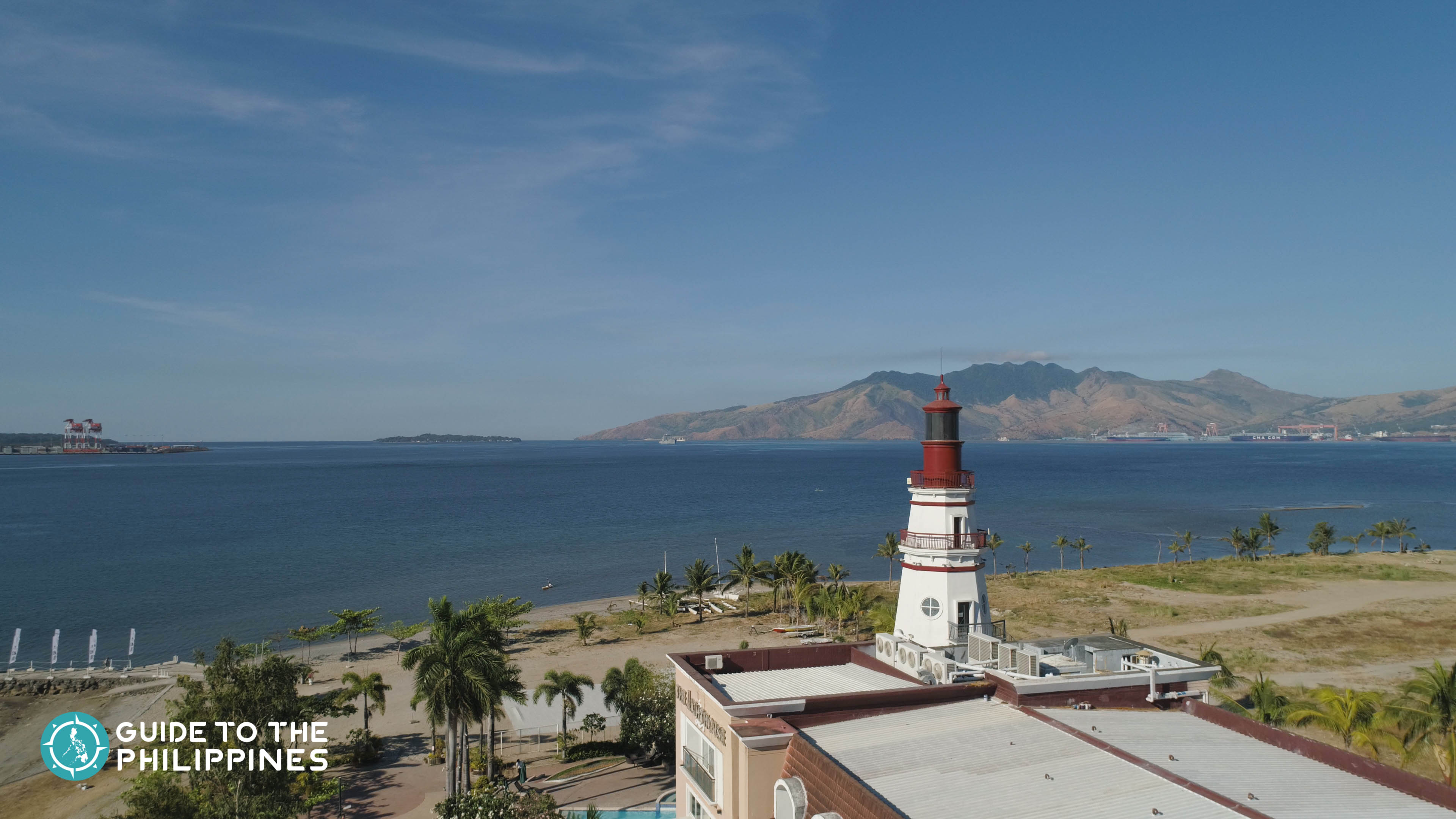 View of the Lighthouse Marina Resort, Zambales