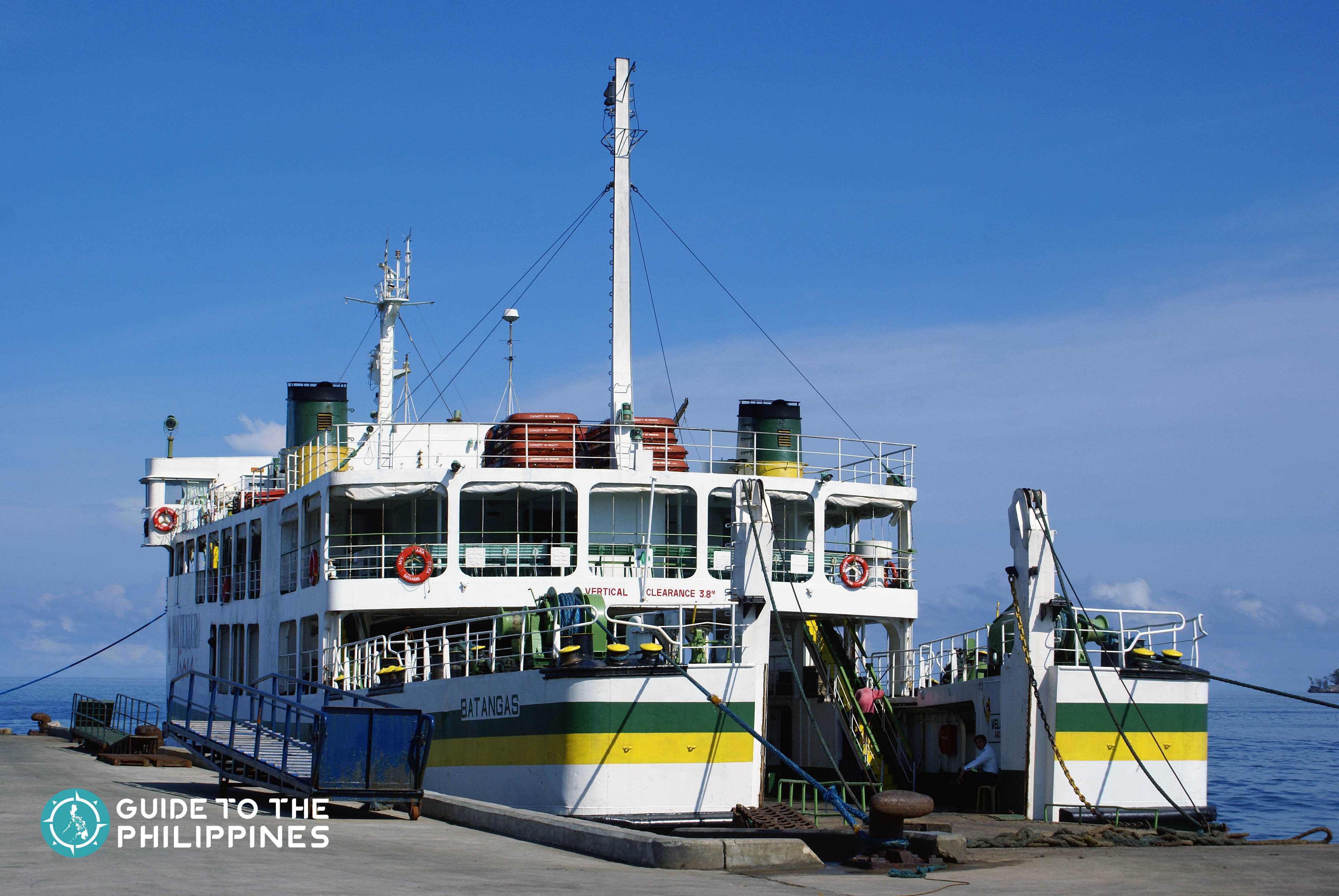 Ferry going to Boracay