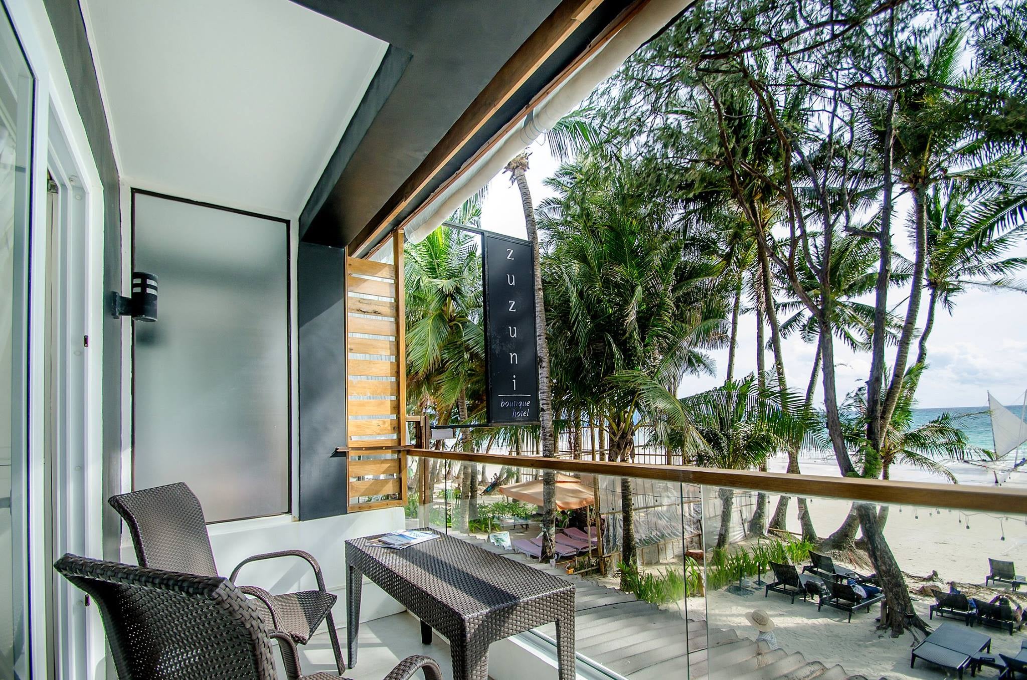 주주니 부티크 호텔 해변의 전망