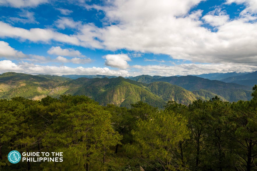 Overlooking view of Sagada from Kiltepan Peak Overlooking view of Sagada from Kiltepan Peak