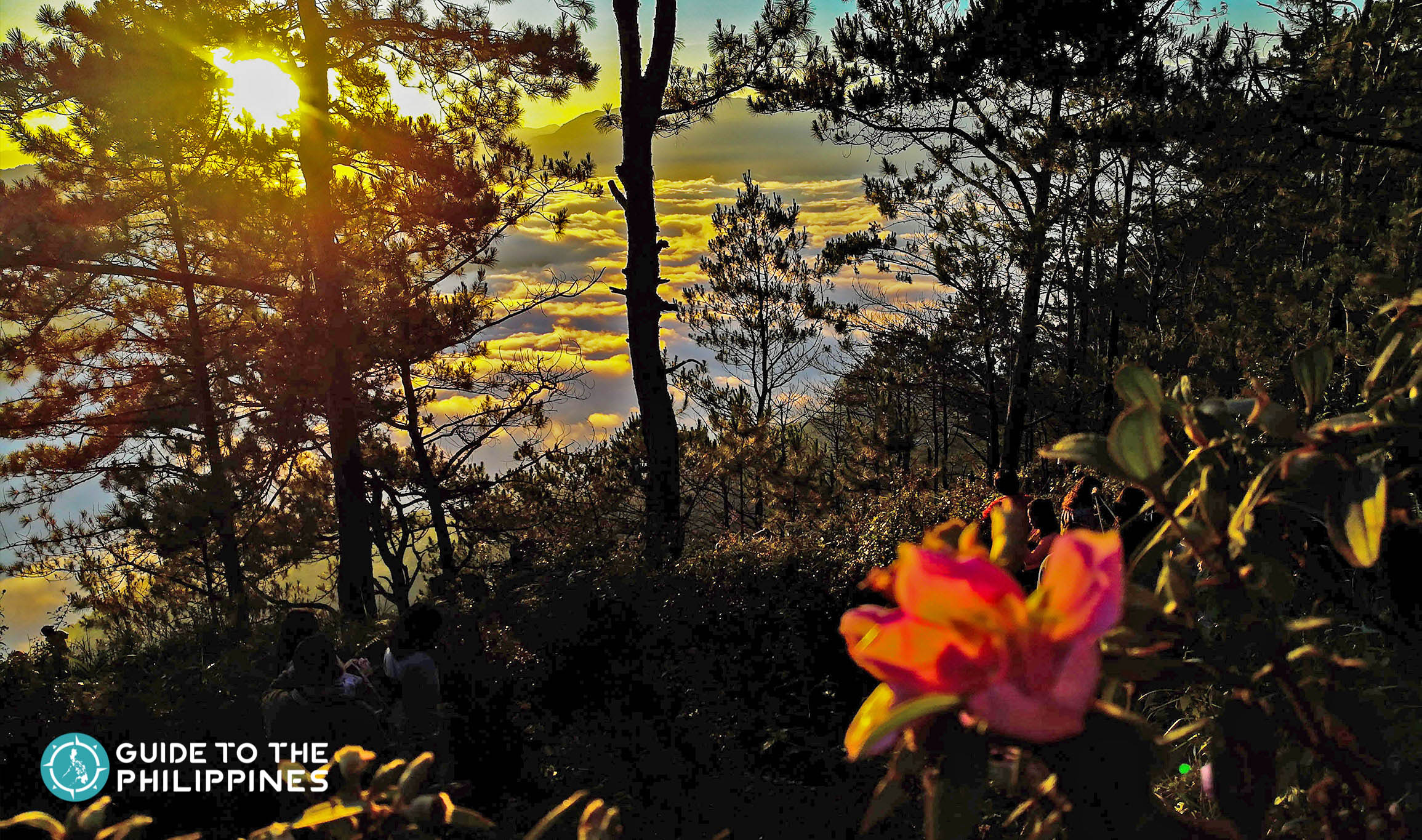 Sunrise in Kiltepan Peak, Sagada