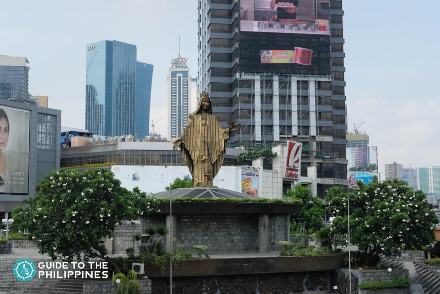 EDSA Revolution Monument beside Robinsons Galleria EDSA Revolution Monument beside Robinsons Galleria