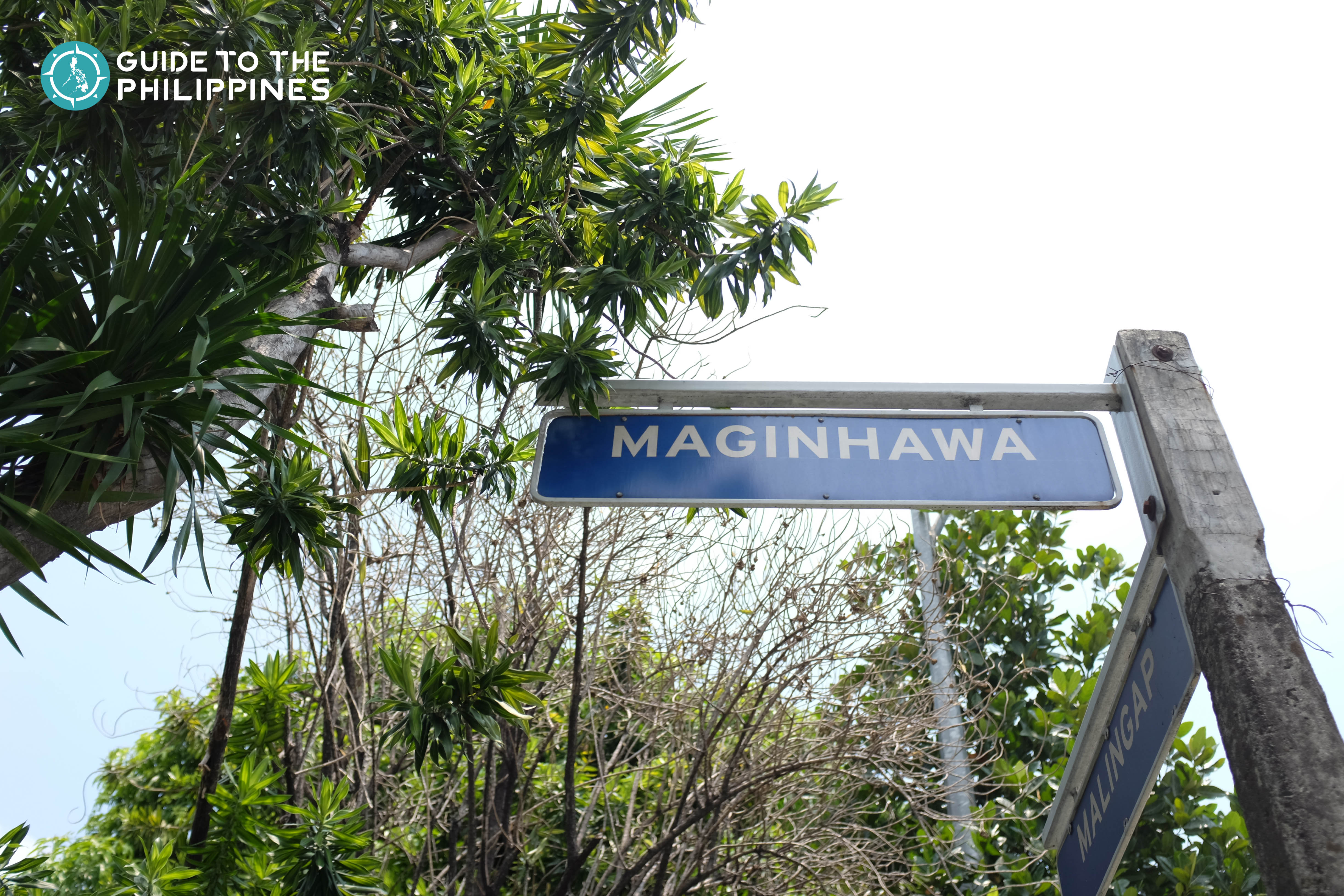 Maginhawa Street Sign in Quezon City