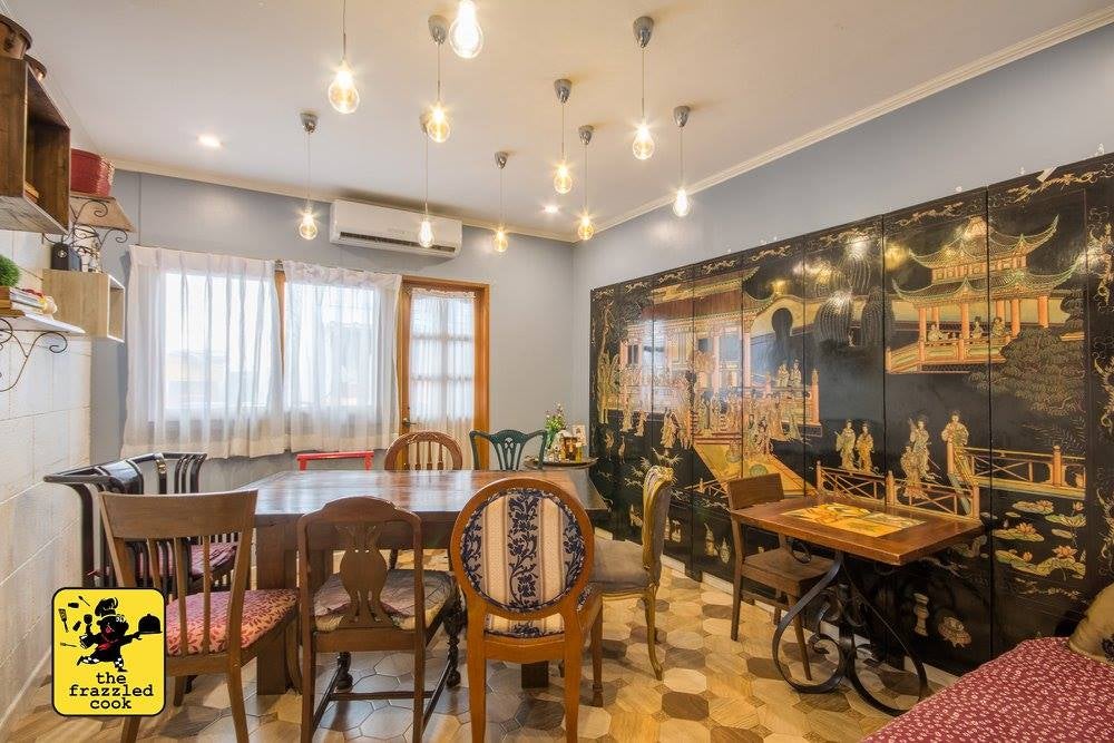 Interiors of the Frazzled Cook Restaurant