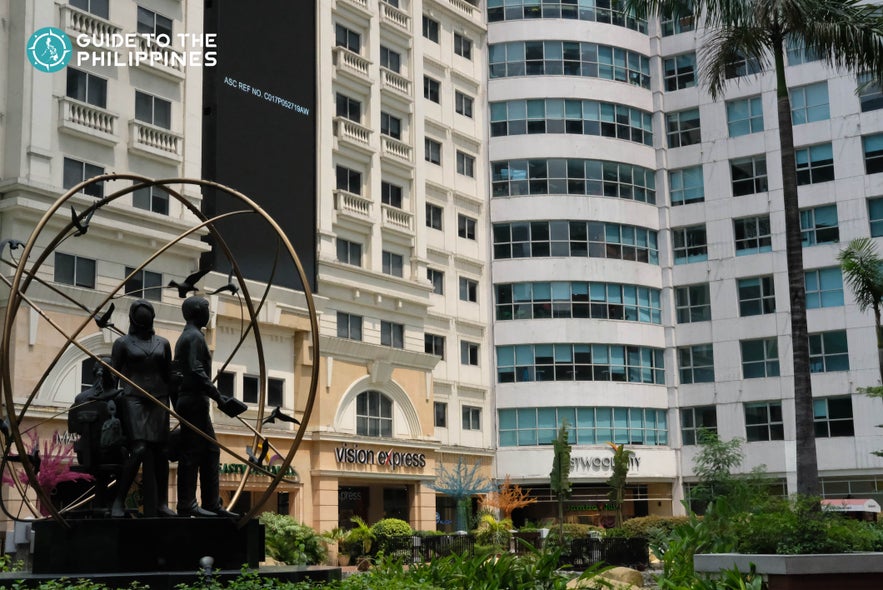 Outside Eastwood Mall Outside Eastwood Mall