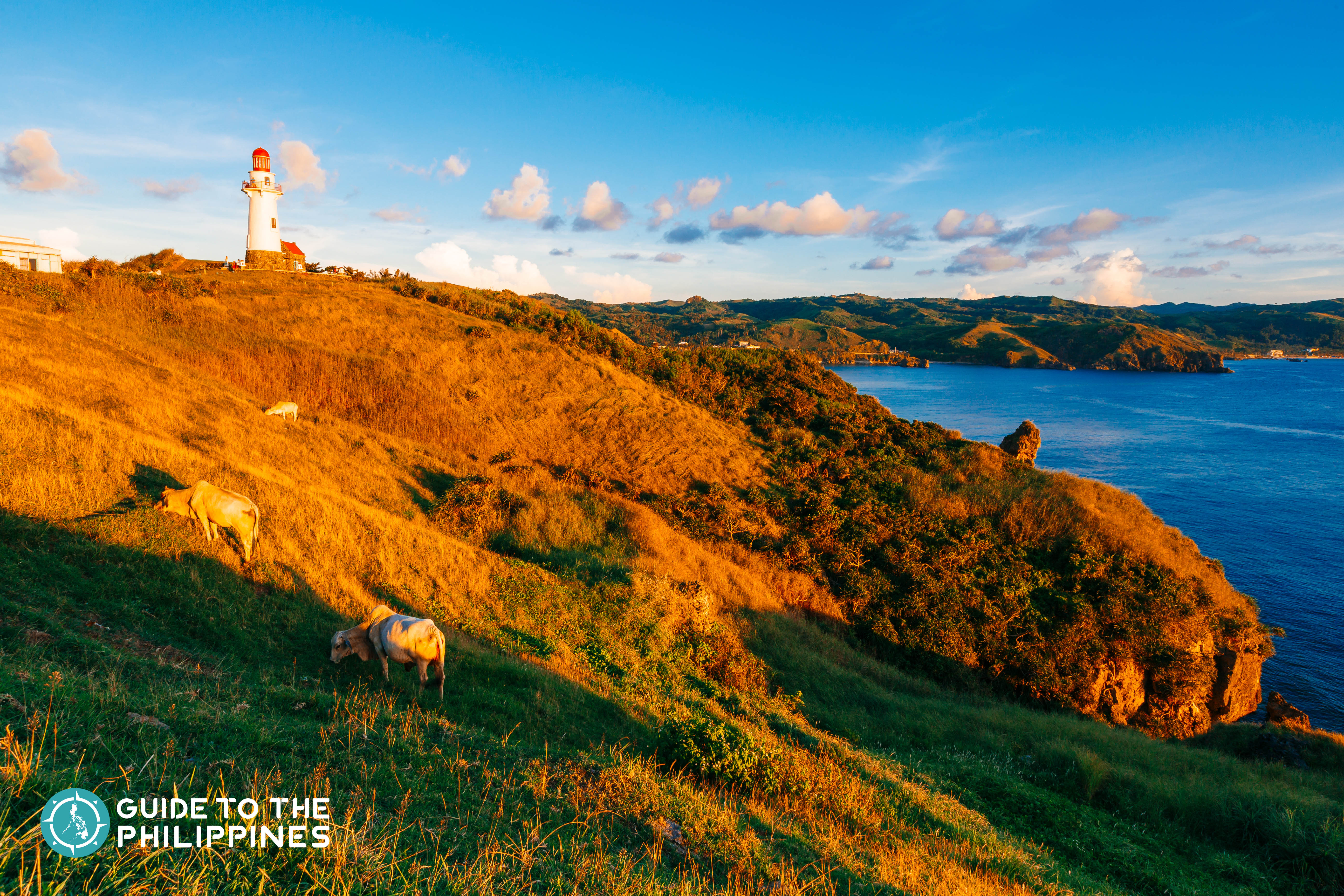 Golden sunset at the Naidi Hills in Batan