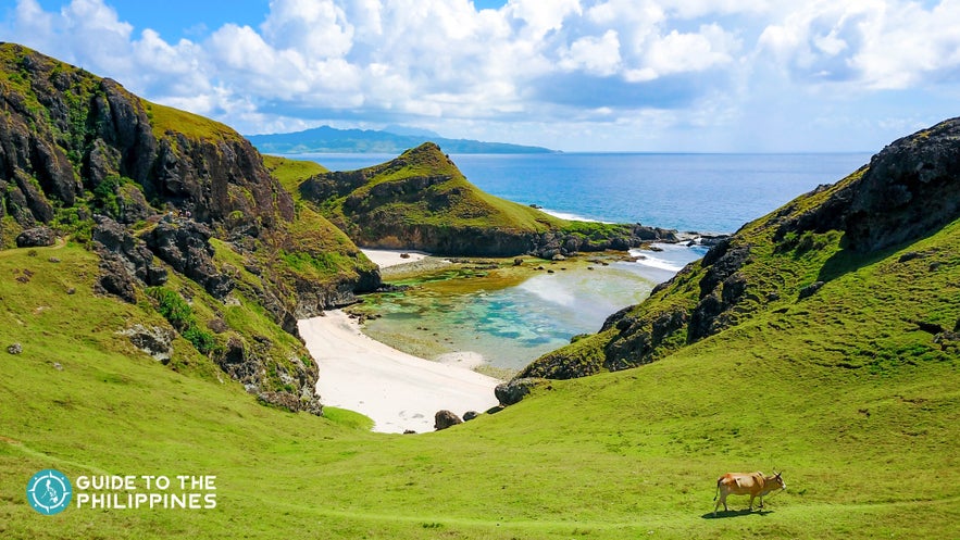 Chamantad Tiñan Cove of Sabtang Island in the province of Batanes, Philippines Chamantad Tiñan Cove of Sabtang Island in the province of Batanes, Philippines