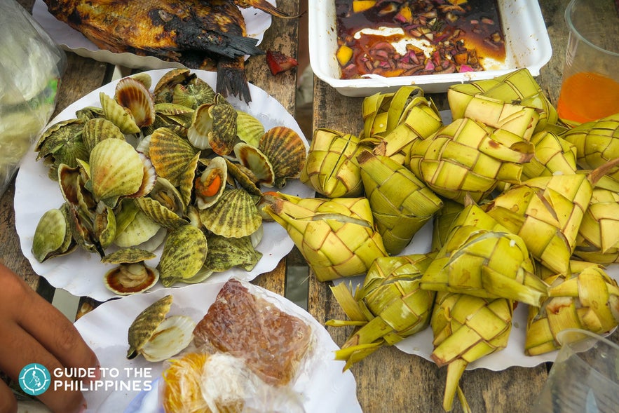Food at Bantayan Island, Cebu Food at Bantayan Island, Cebu