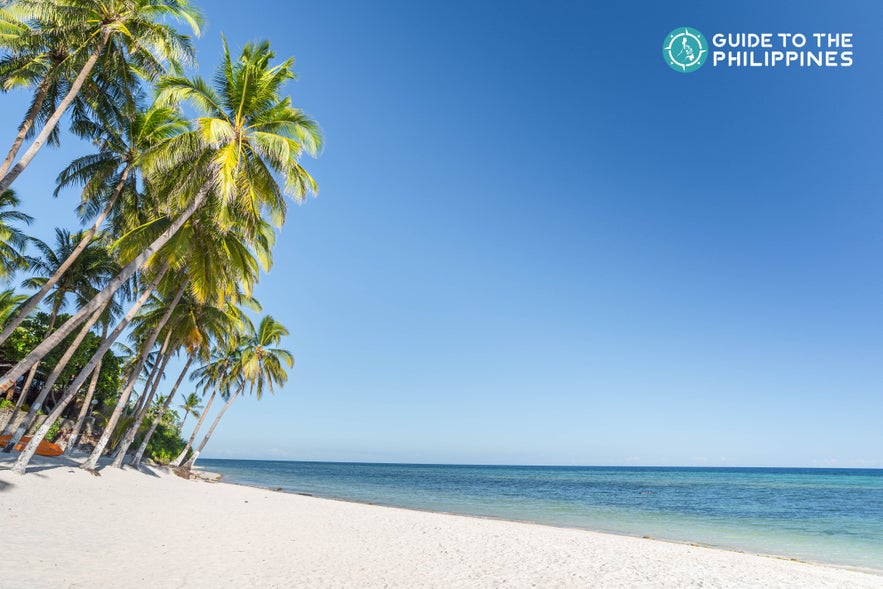 White sand Anda Beach in Bohol, Philippines White sand Anda Beach in Bohol, Philippines