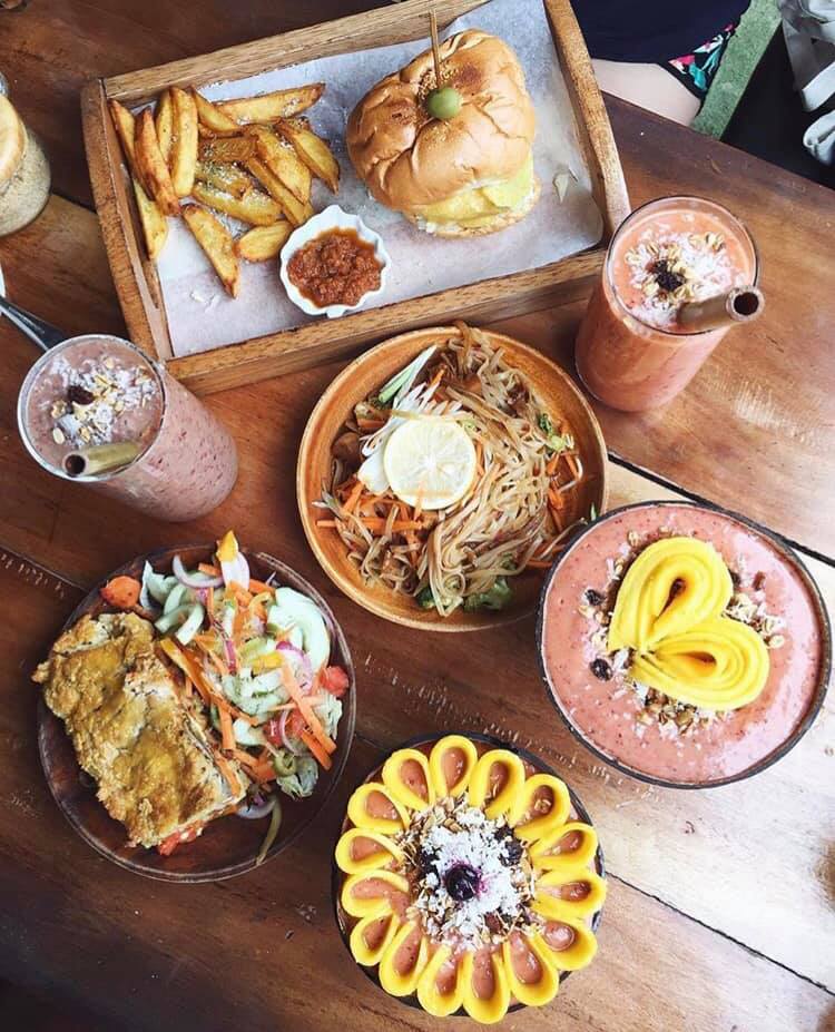 Shaka Bohol 推出的素食菜肴