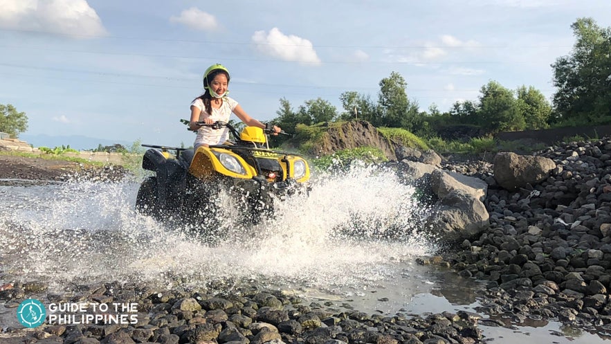 ATV trail ride to Mt. Mayon in Legazpi, The City of Fun and Adventure ATV trail ride to Mt. Mayon in Legazpi, The City of Fun and Adventure