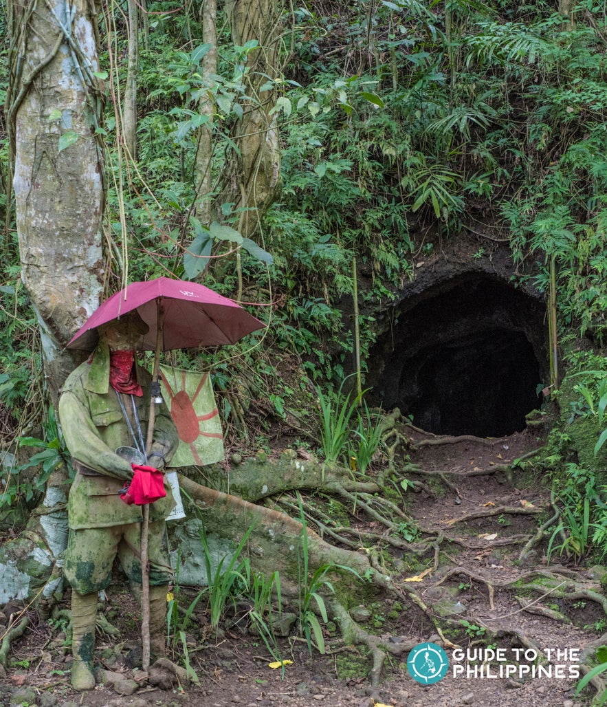 This 40-meter long and L-shaped Japanese Tunnel dates back to World War II in 1941 This 40-meter long and L-shaped Japanese Tunnel dates back to World War II in 1941