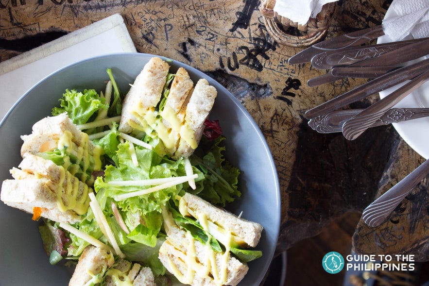 Bowl of salad in Baguio City, Philippines Bowl of salad in Baguio City, Philippines