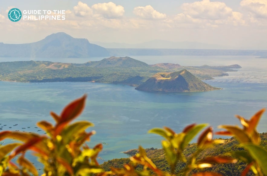 View of Taal Volcano from Tagaytay, Philippines View of Taal Volcano from Tagaytay, Philippines