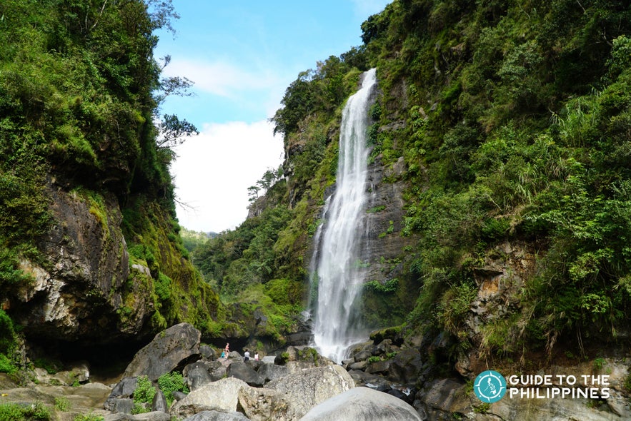 Bomod-ok Falls, also known as Big Falls, is located in Barangay Banga-an, Sagada Bomod-ok Falls, also known as Big Falls, is located in Barangay Banga-an, Sagada