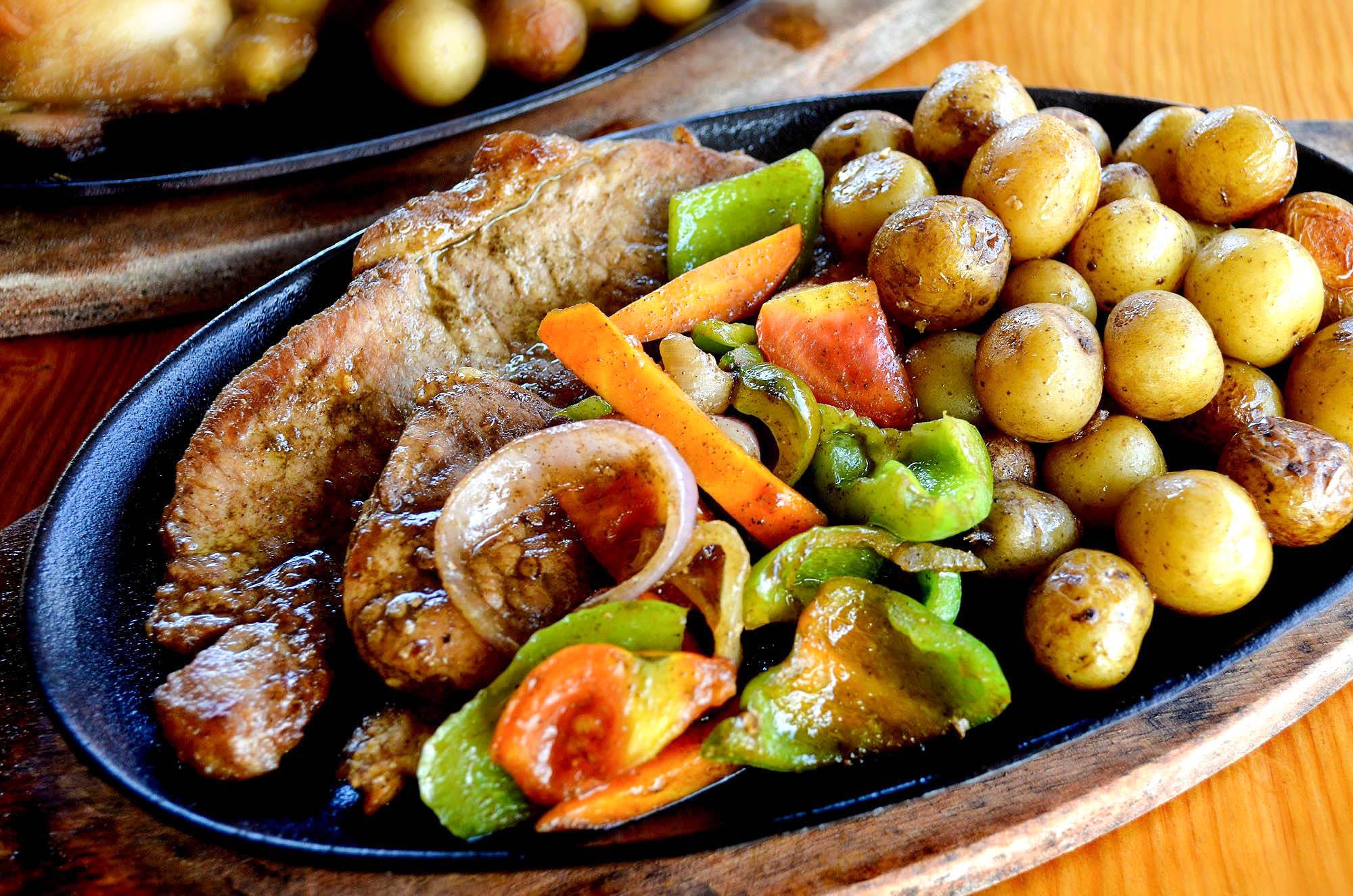 Salt and Pepper Steak House is the restaurant's bestseller