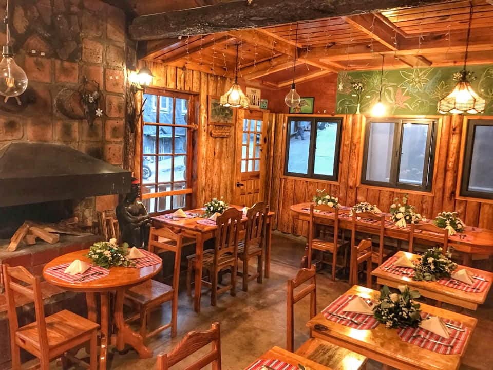 Interiors of Log Cabin in Sagada, Mountain Province