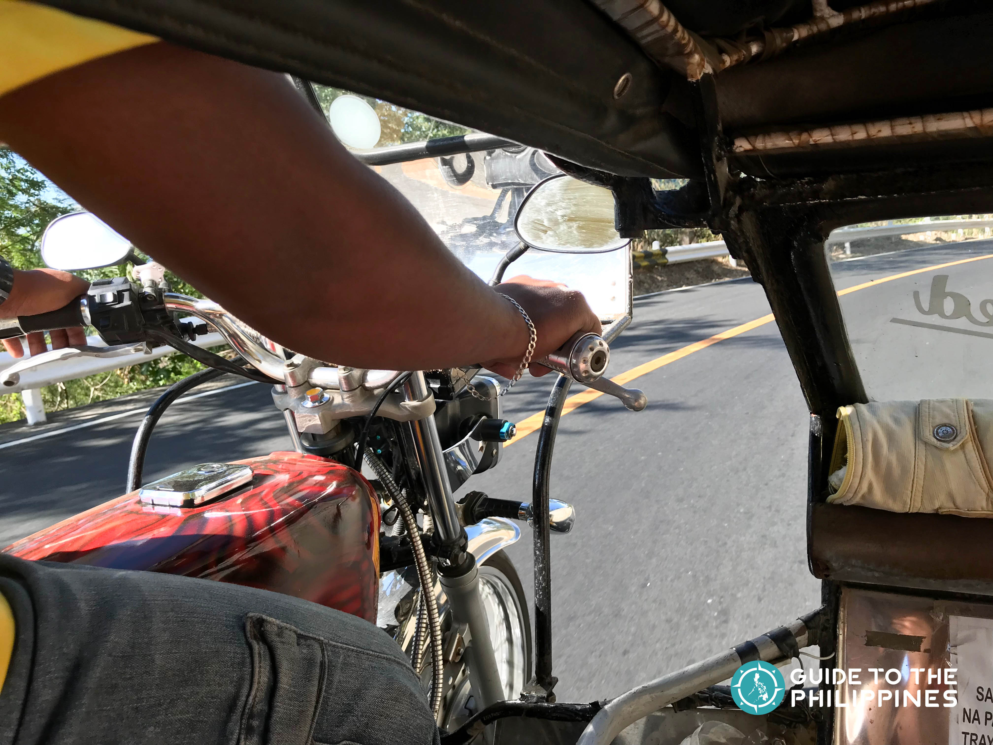 Tricyle in Dumaguete