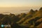 Sunset at the Osmeña Peak in Cebu, Philippines