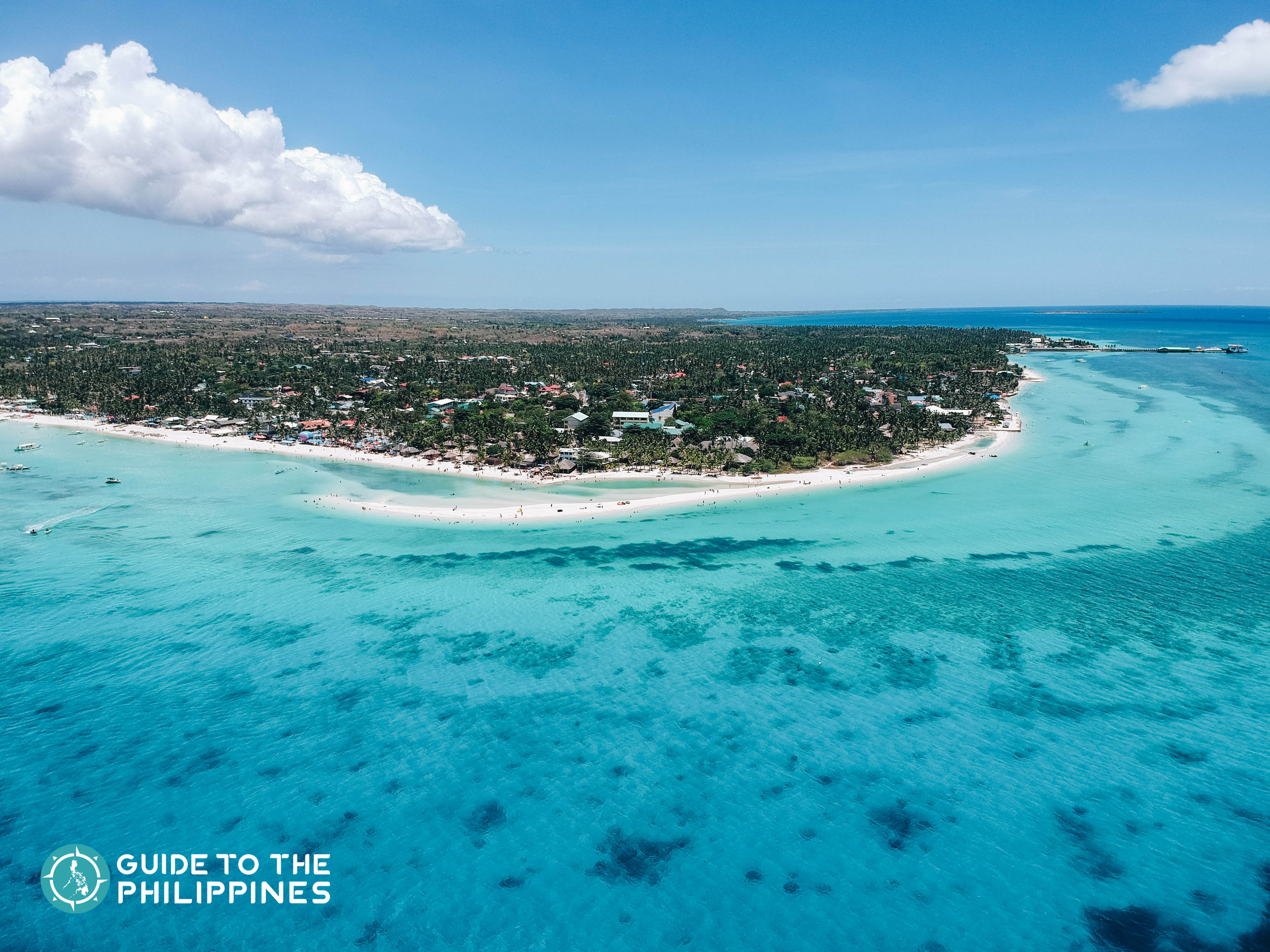 Get a tan at Sta. Fe Beach in Bantayan Island of Cebu