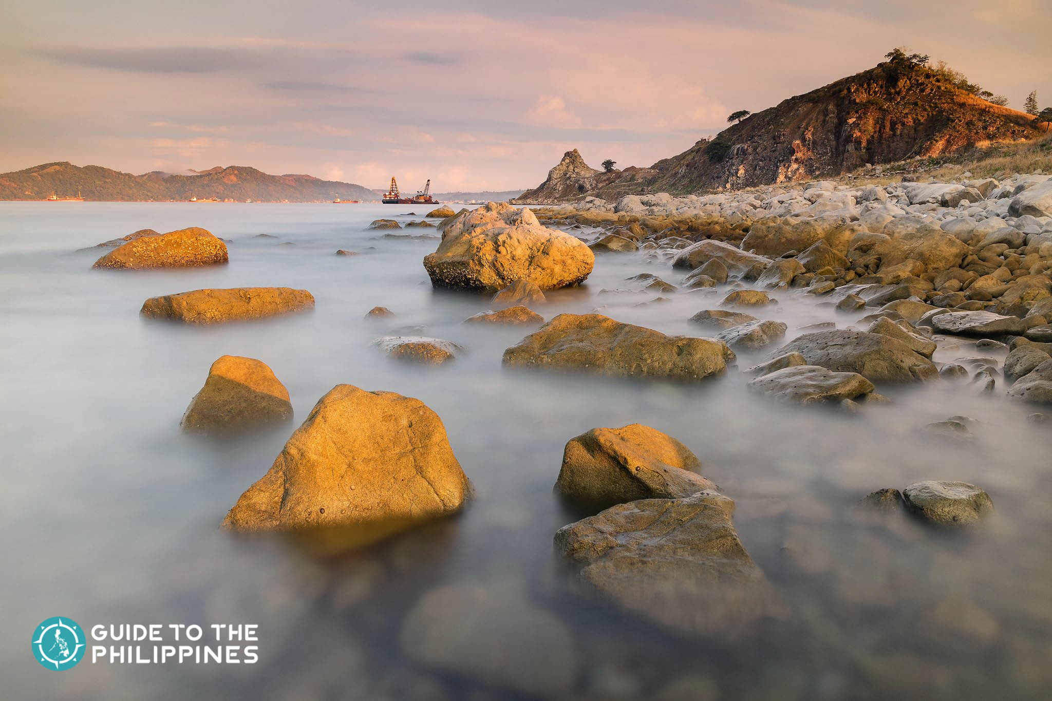 Sea side in Bataan, Philippines