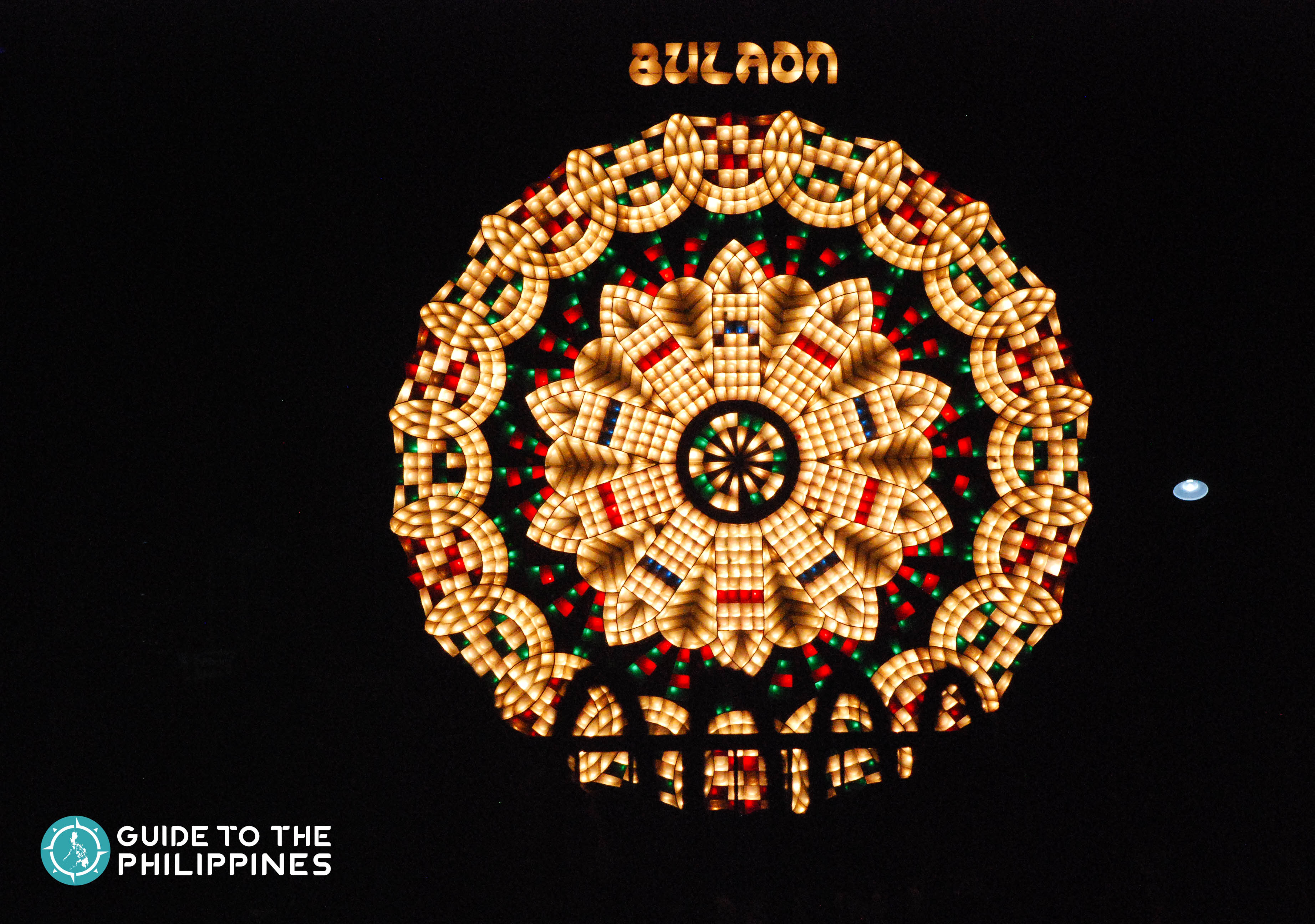 Giant Lantern Festival in San Fernando City of Pampanga, Philippines