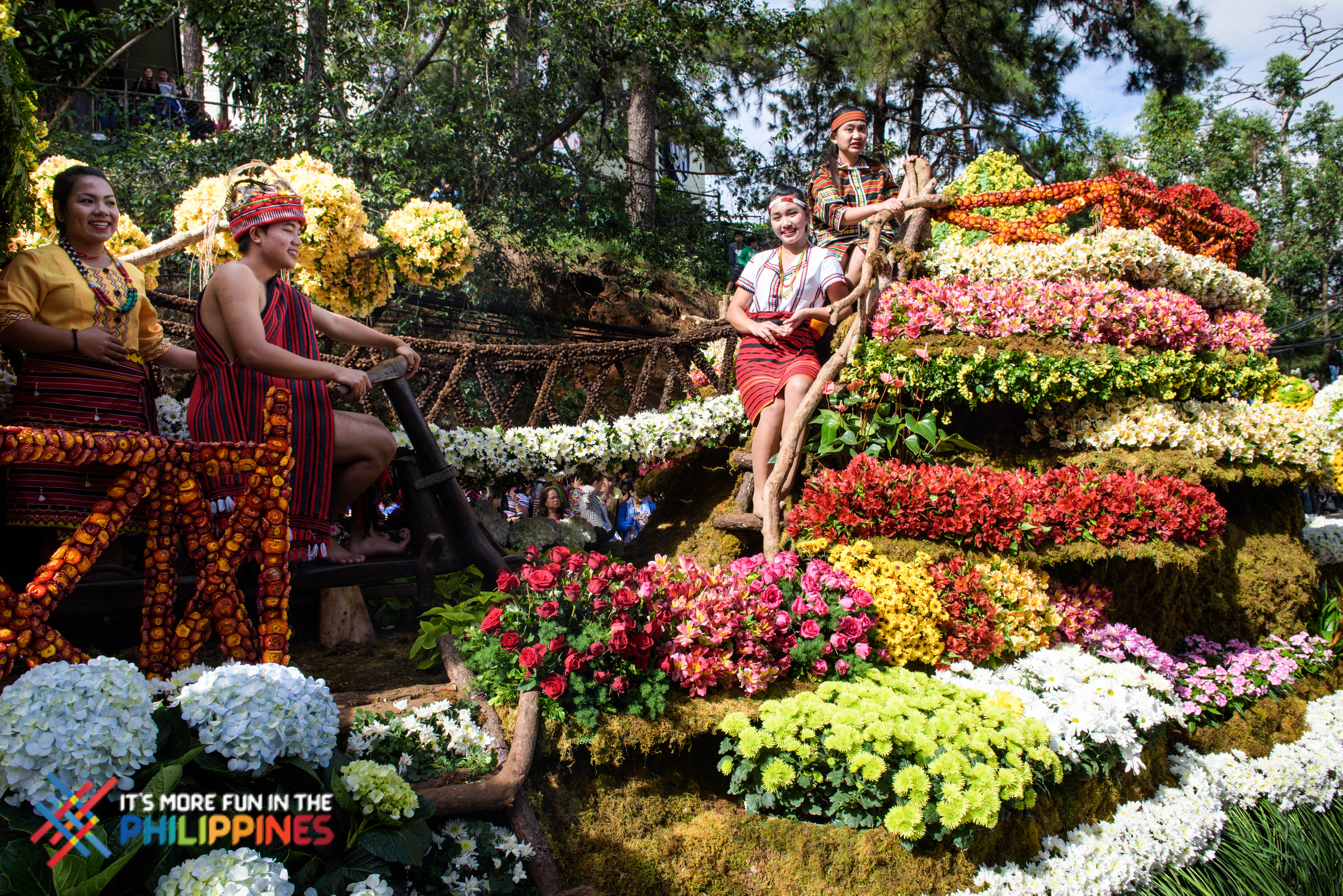 Panagbenga Festival in Baguio City, Philippines