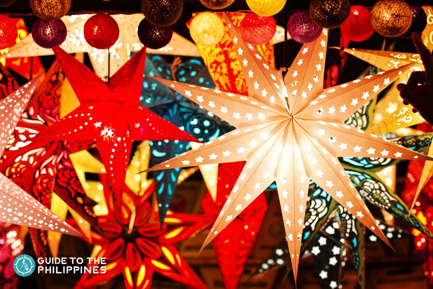 Christmas lanterns in the Philippines Christmas lanterns in the Philippines