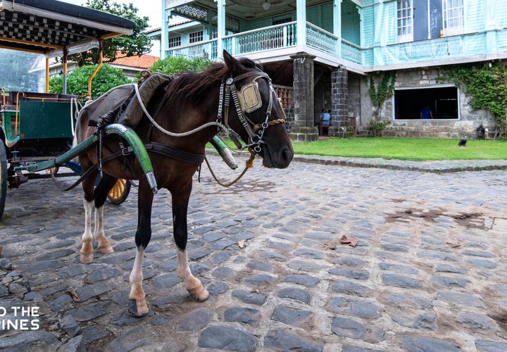 Kalesa at Las Casas Filipinas de Acuzar in Bataan