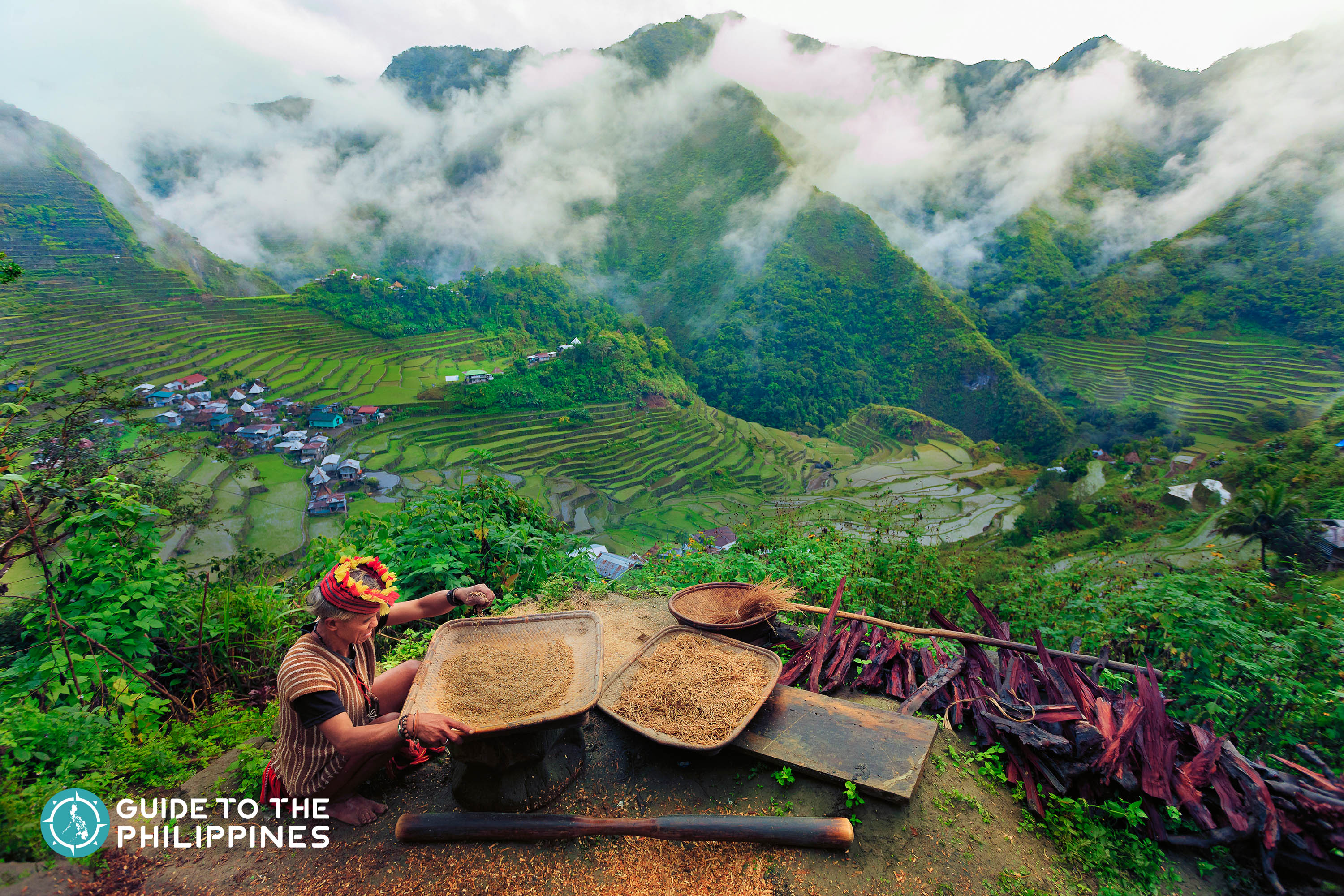 Banaue Rice Terraces in Nueva Vizcaya, Philippines