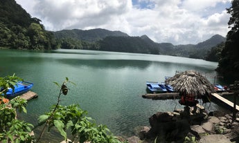 View at Balinsasayao Twin Lakes Natural Park