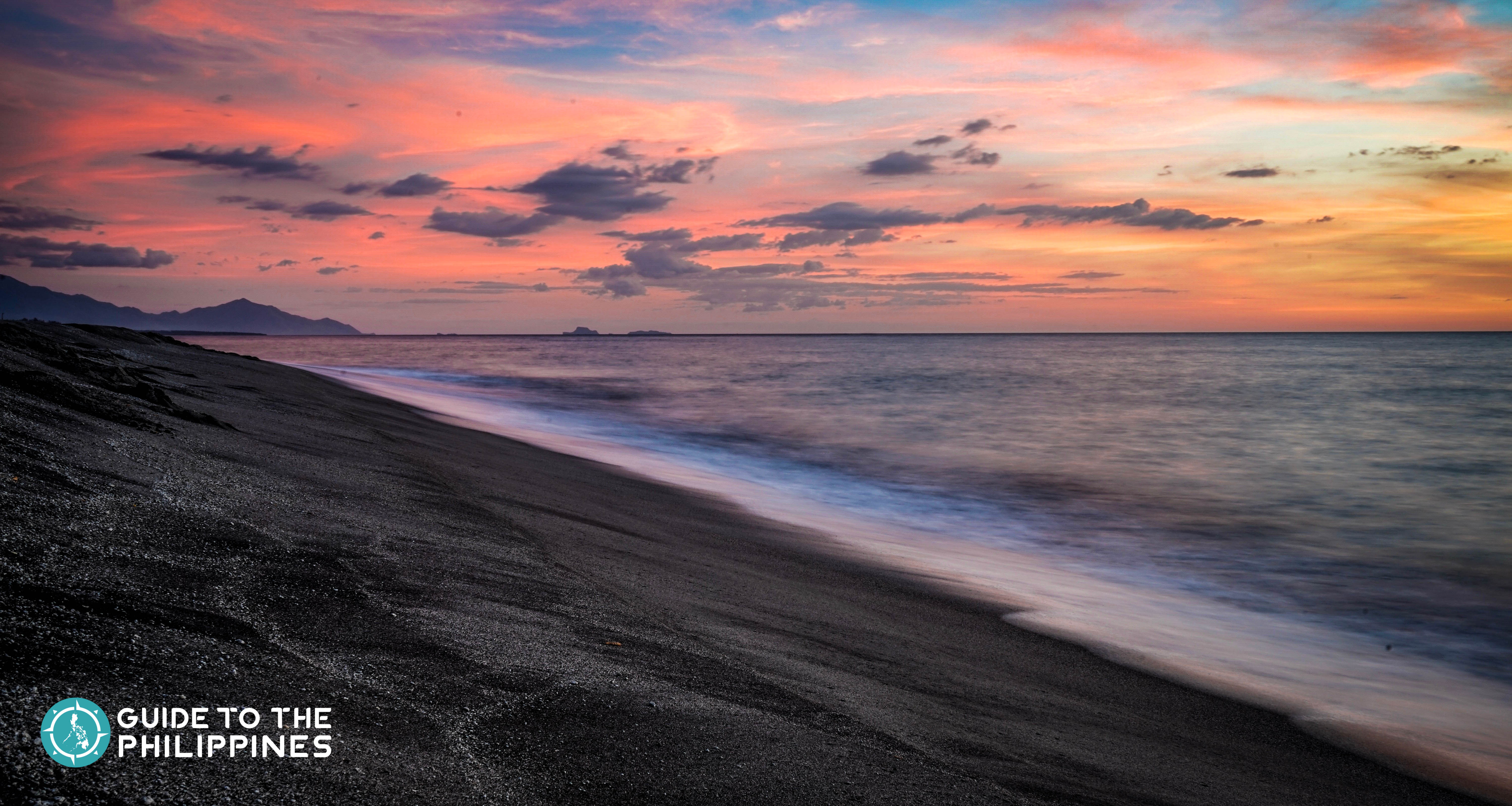Sunset at San Narciso, Zambales