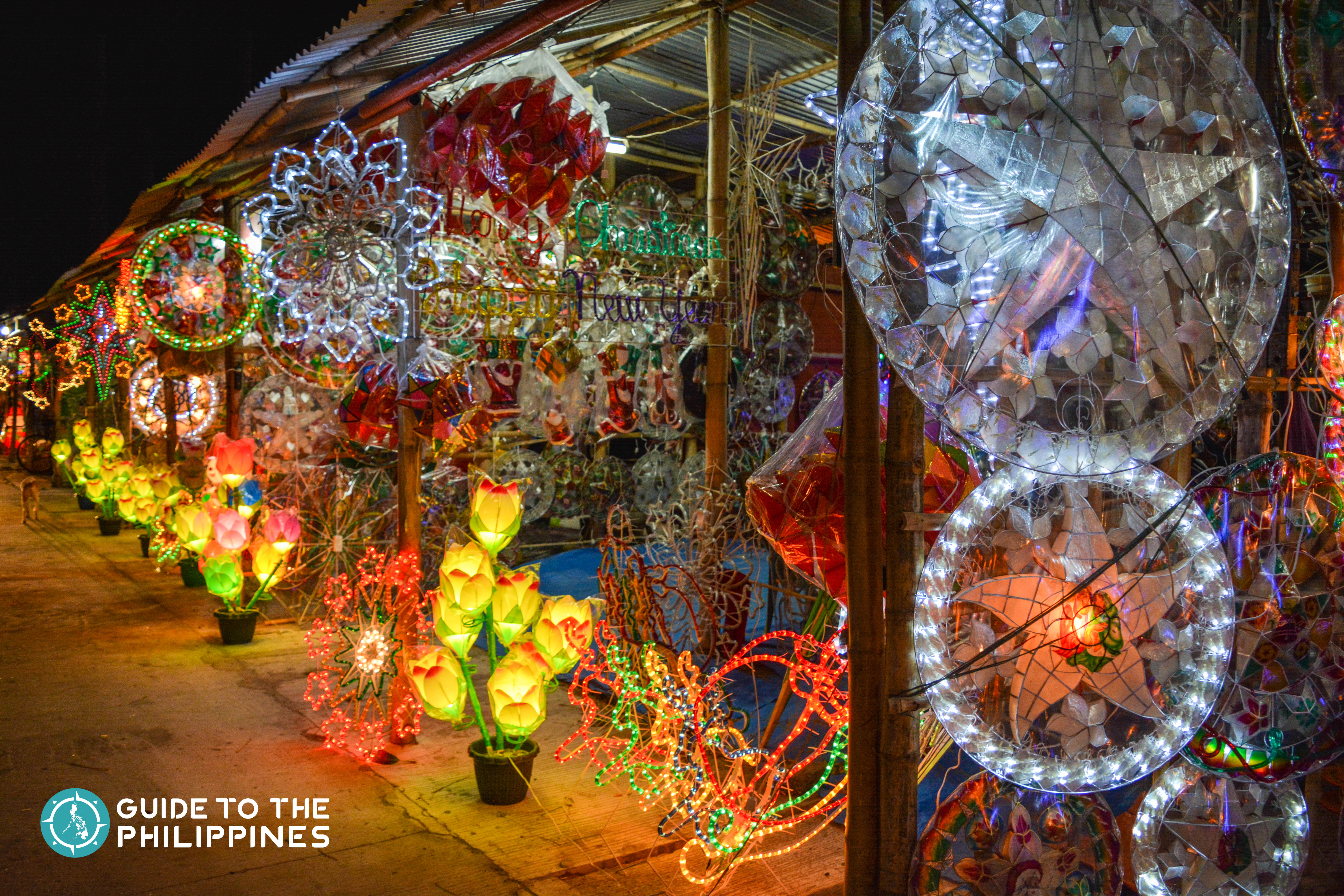 Christmas lanterns in San Fernando, Pampanga