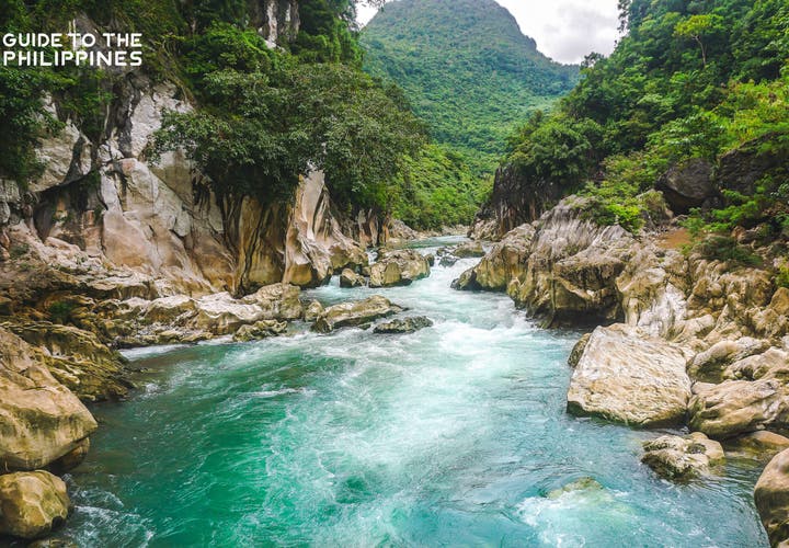 Tinipak River in Tanay, Rizal